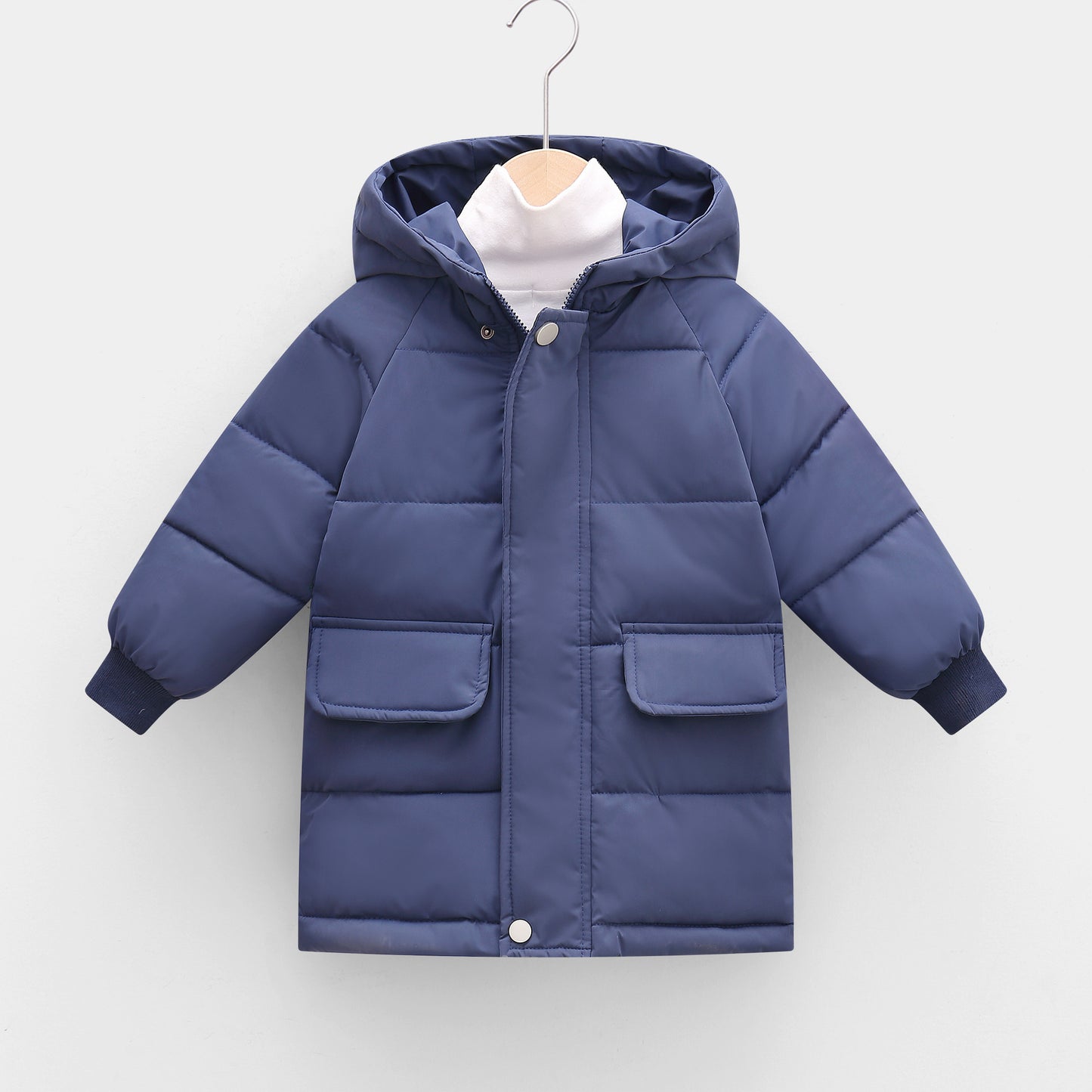 Children's Cotton Hooded Thickened Jacket