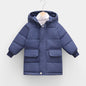 Children's Cotton Hooded Thickened Jacket