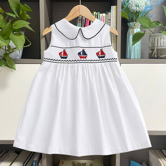 Children Vintage Embroidery Dress