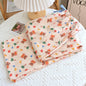 Brushed Flannel Loose Pure Cotton Cartoon Printed Pajama Pants For Women