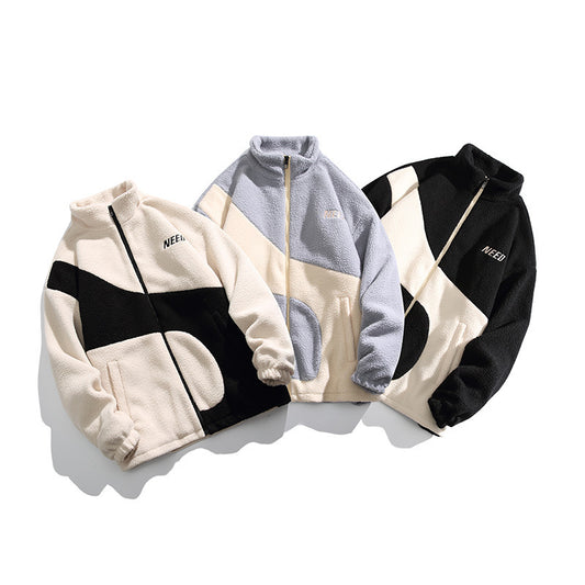American Retro Casual Cotton-padded Jacket