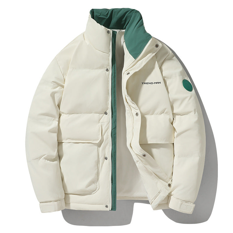 Men's Stand-up Collar Down Jacket