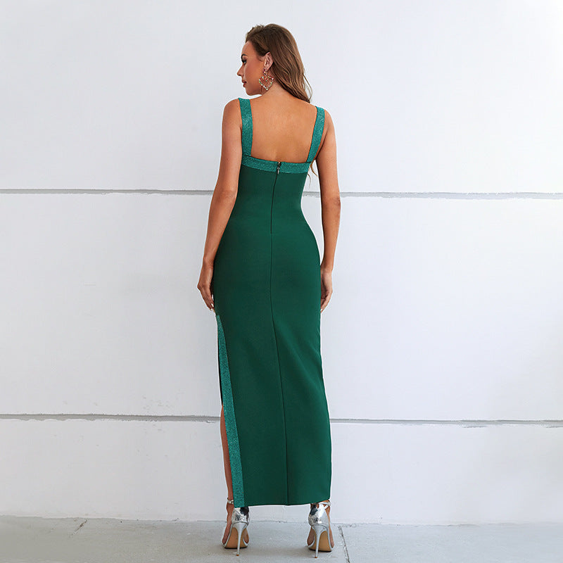 Long Suspender Dress