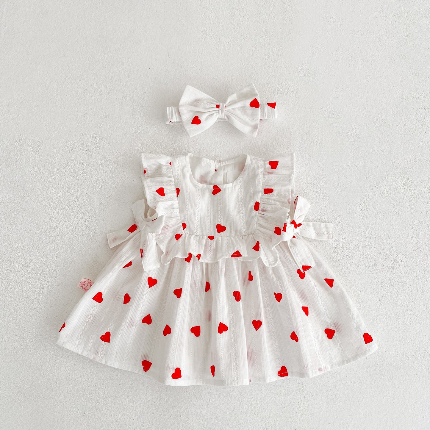 Baby girl romper skirt