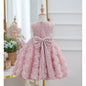 Girls' Sleeveless Sequined Pettiskirt