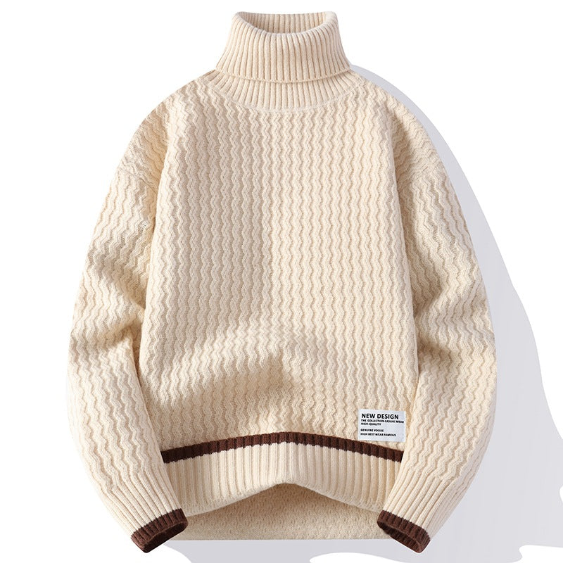 Mens Mock Neck Sweater