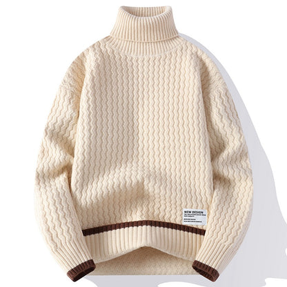 Mens Mock Neck Sweater