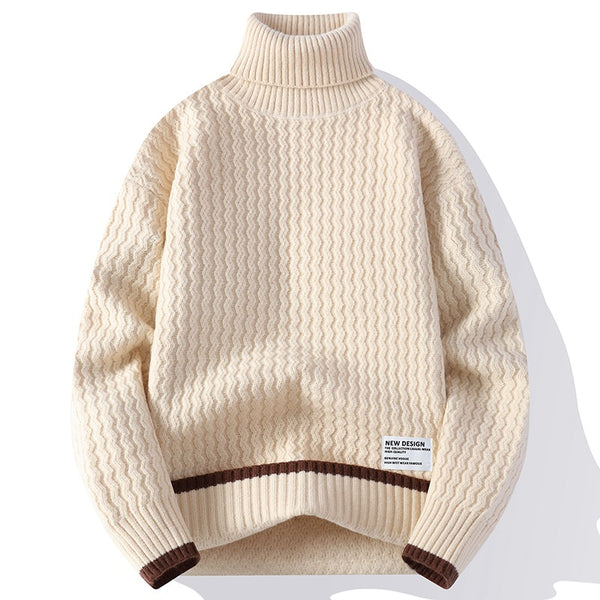 Mens Mock Neck Sweater