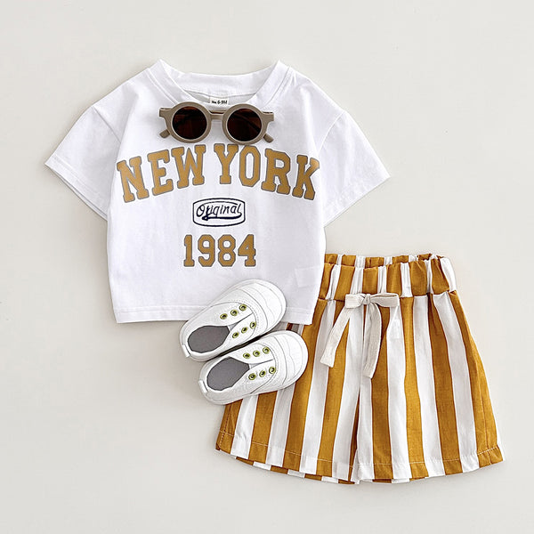 Children’s Printed T-Shirt 2-Piece Set