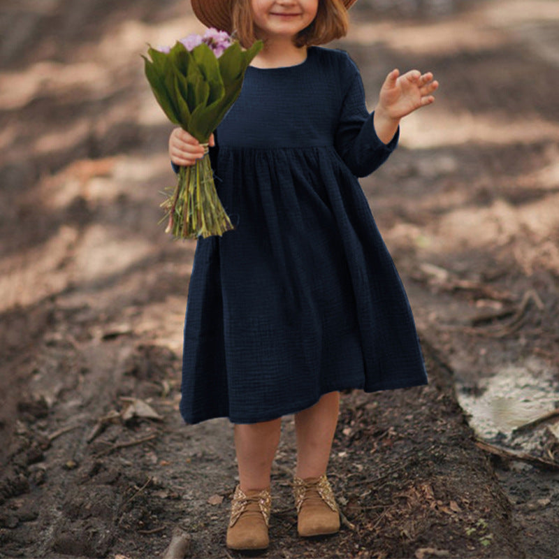 Baby Girl Western Gauze Dress