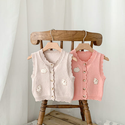 Girls Cardigan Vest