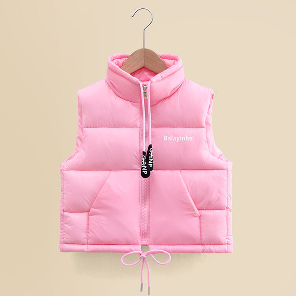 Autumn And Winter Boys Girls' Liner Waistcoat