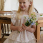 Flower Sequined Bow Shirt