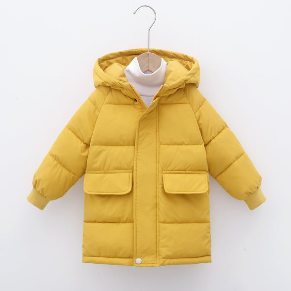 Children's Cotton Hooded Thickened Jacket