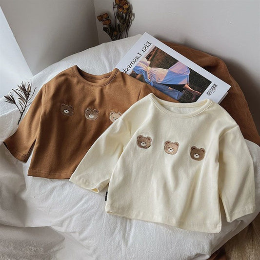 Babies' Long-sleeved T-shirt Bottoming Shirt