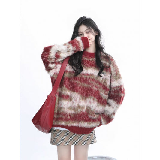 Round Neck Sweater Handsome Undershirt