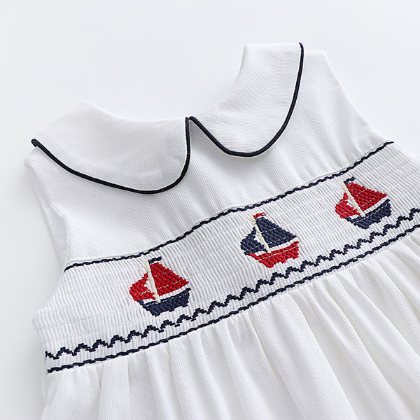 Children Vintage Embroidery Dress