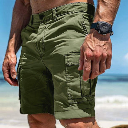Salopette multipoche pour hommes de style européen et américain
