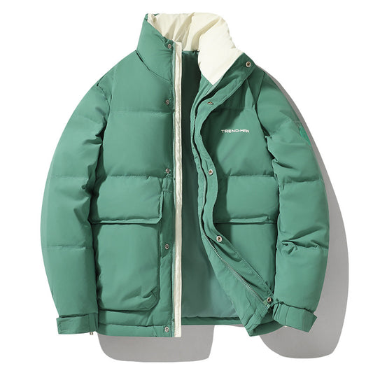 Men's Stand-up Collar Down Jacket