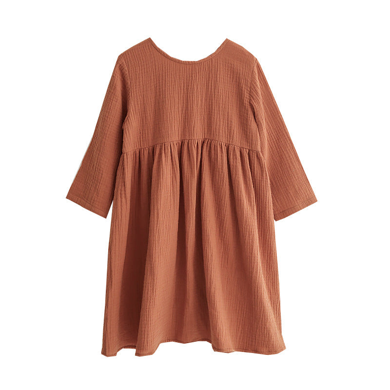 Baby Girl Western Gauze Dress