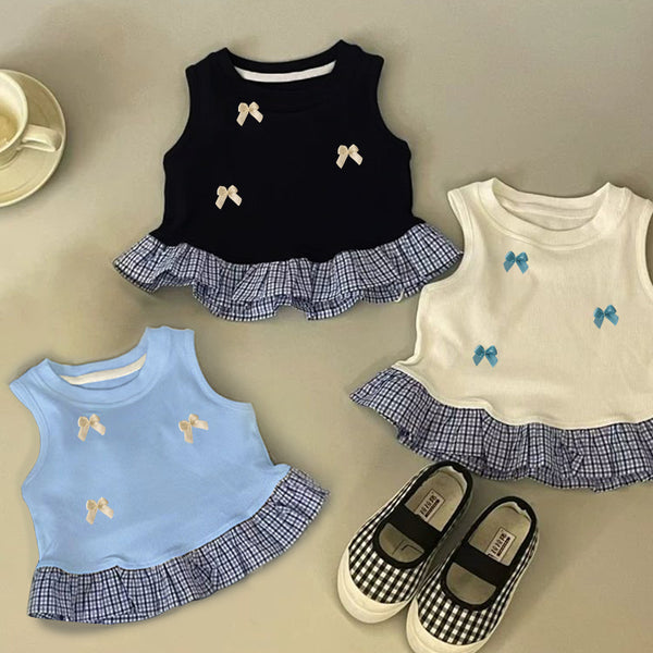 Children's Vest Top Girls' Western Style