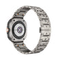 Butterfly Clasp Metallic Stainless Steel Strap