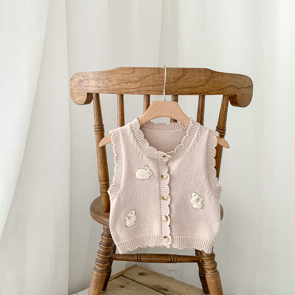Girls Cardigan Vest