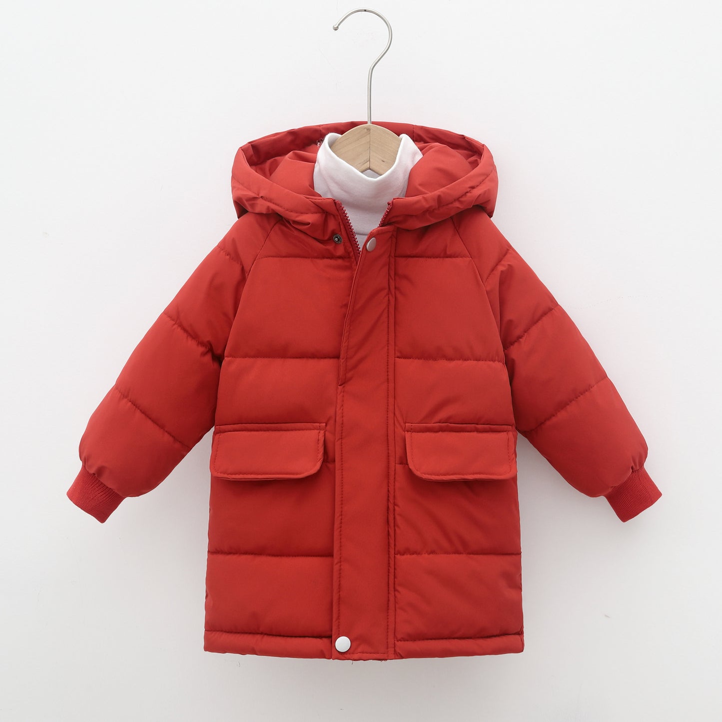 Children's Cotton Hooded Thickened Jacket