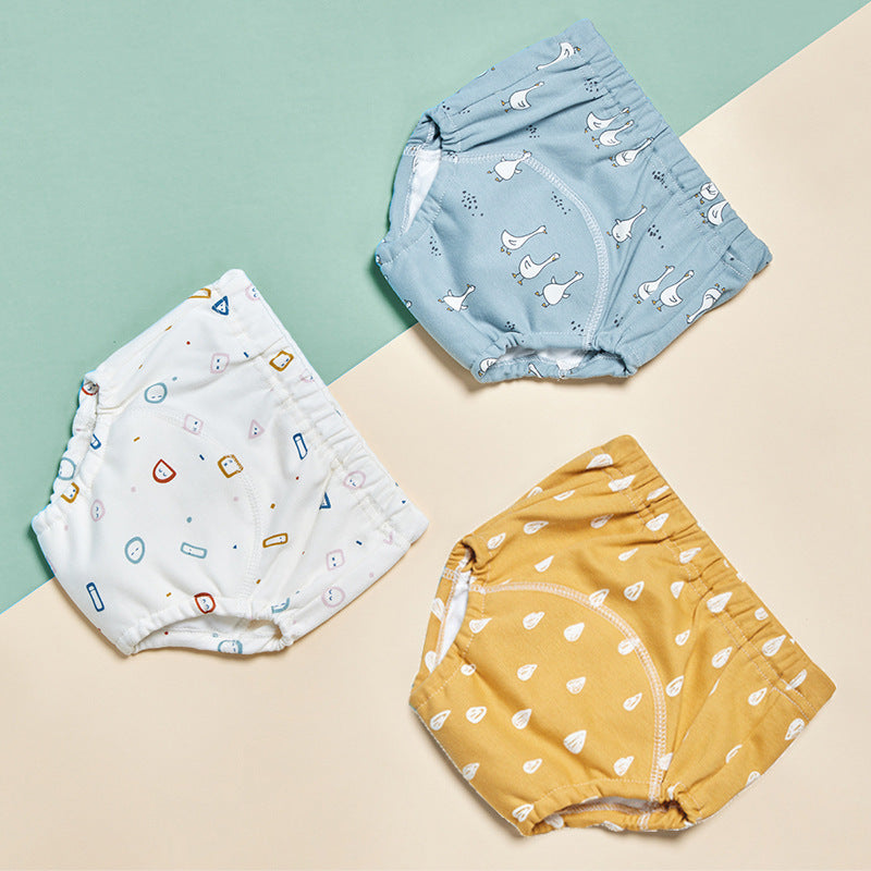 Baby Training Pants Cotton Breathable 3 Pack