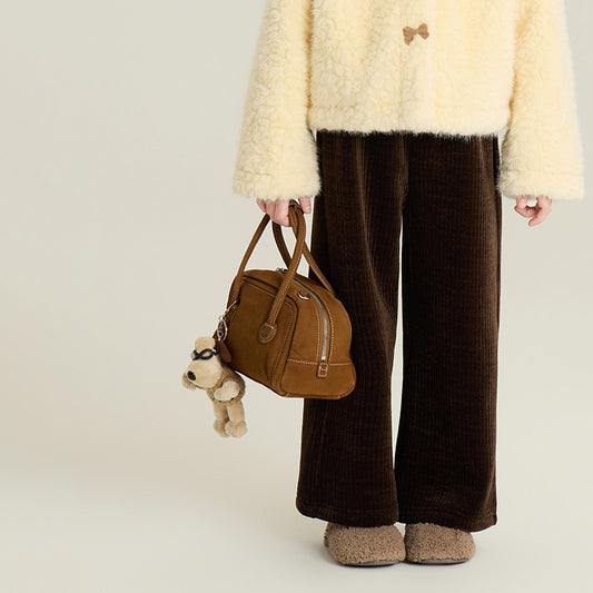 Childrbes Fleece-lined Straight-leg Pants