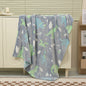 Baby Cartoon Air Conditioner Quilt Luminous Blanket Single Office Nap Flannel