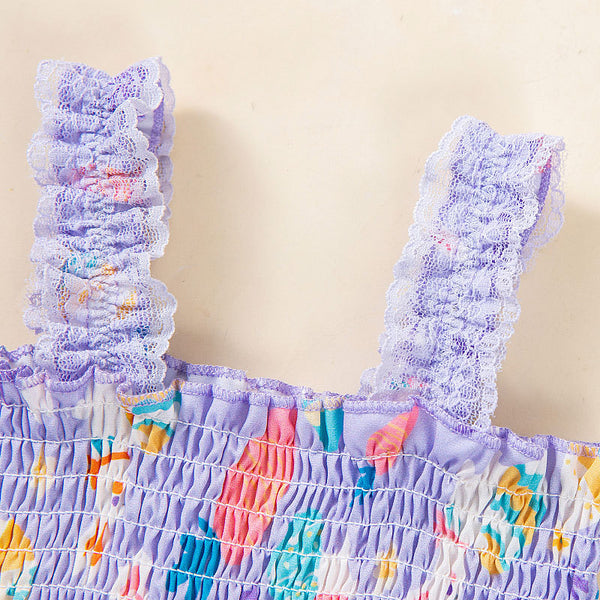 Combinaison de Pâques pour filles, vêtement de fête pour tout-petits