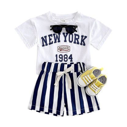 Children’s Printed T-Shirt 2-Piece Set