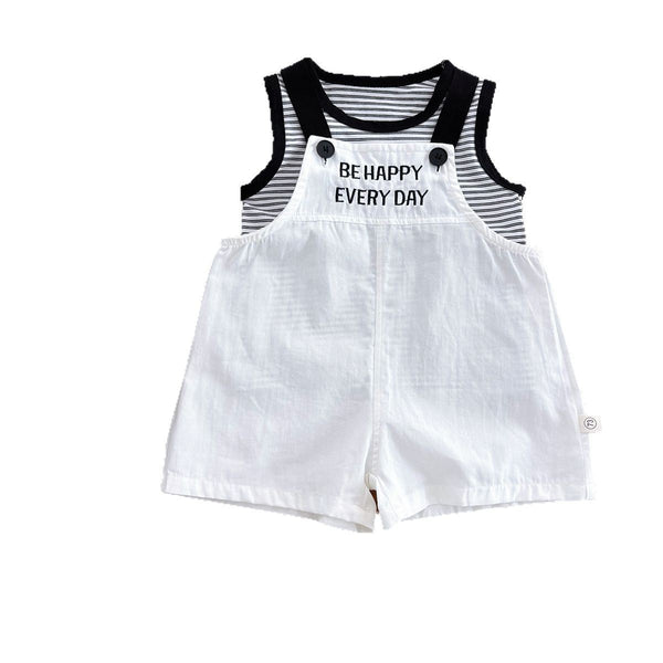 Infant Boys And Girls Fashion Out Two-piece Set