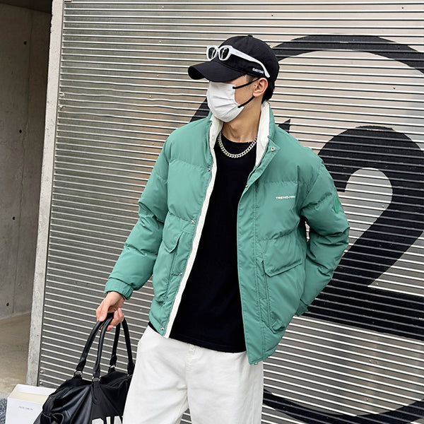 Men's Stand-up Collar Down Jacket