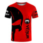 Men's Razer digital print slim-fit pullover men's short sleeve T-shirt
