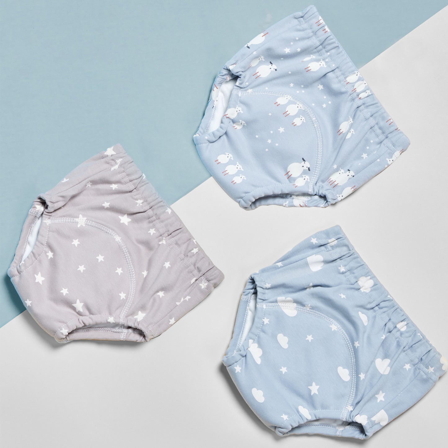 Baby Training Pants Cotton Breathable 3 Pack