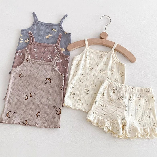 Girls' Camisole and Shorts Set