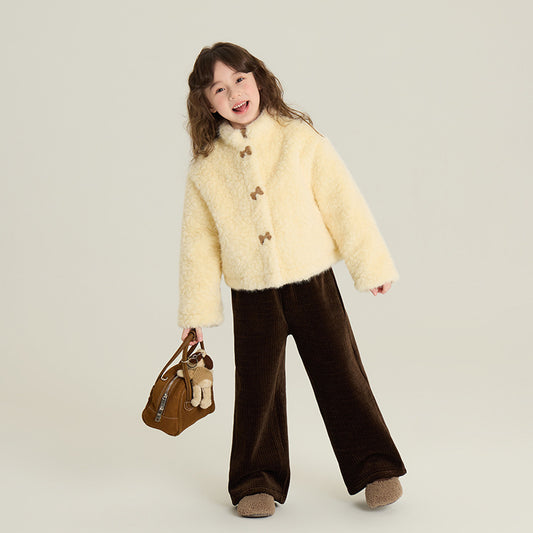 Children Single-layer Fleece-lined jacket