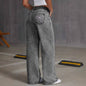 Women Straight jeans Loose Trousers