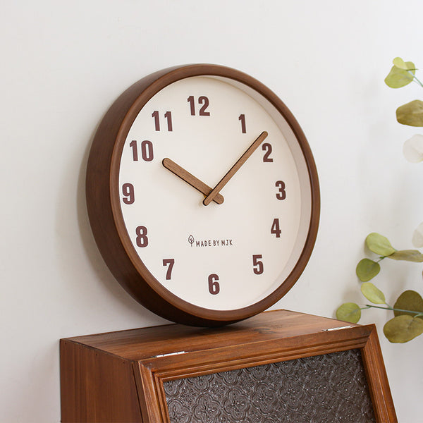 Retro Wooden Wall Clock