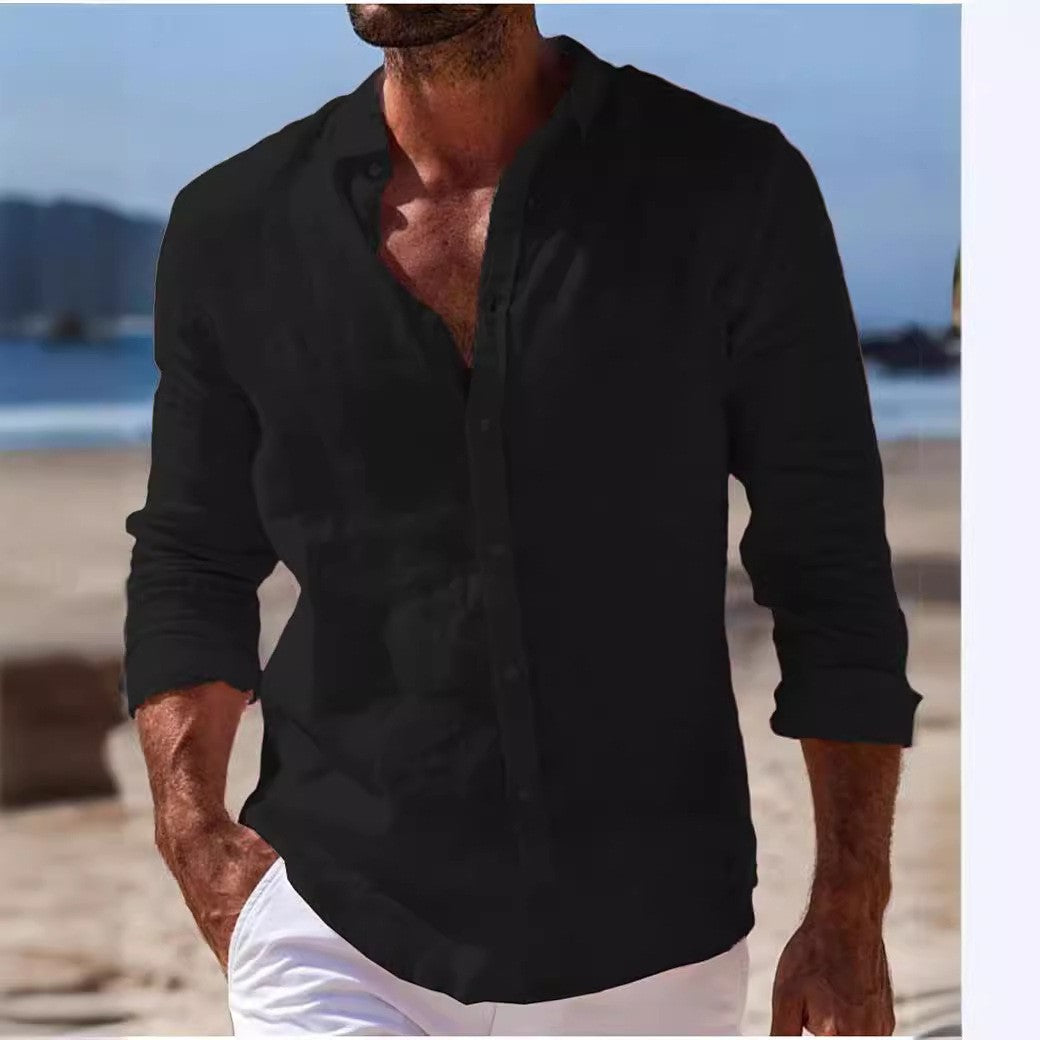 Men's Cotton Linen Shirts