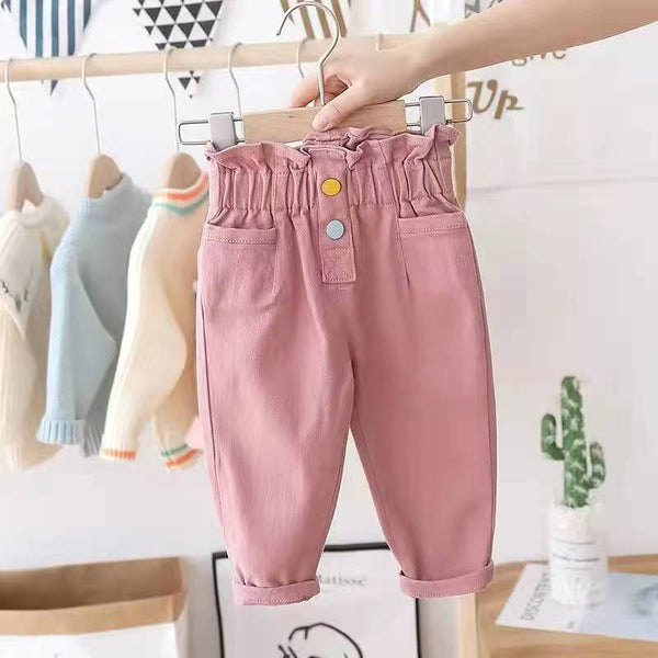 Girls' Fashion New Outdoor Casual Trousers
