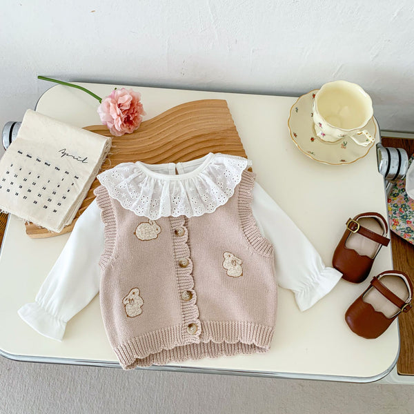 Girls Cardigan Vest
