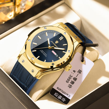 Poedagar Waterproof Luminous Quartz Watch