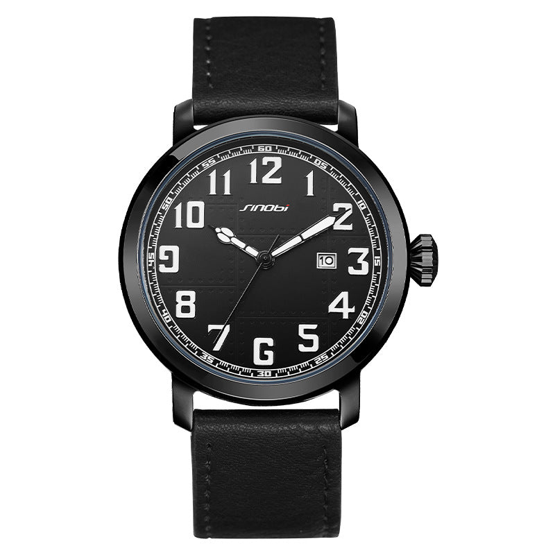 SINOBI Luminous Waterproof Quartz Watch