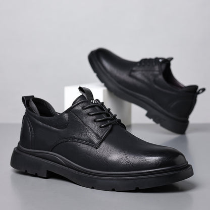 Mens Breathable Leather High-end Shoes