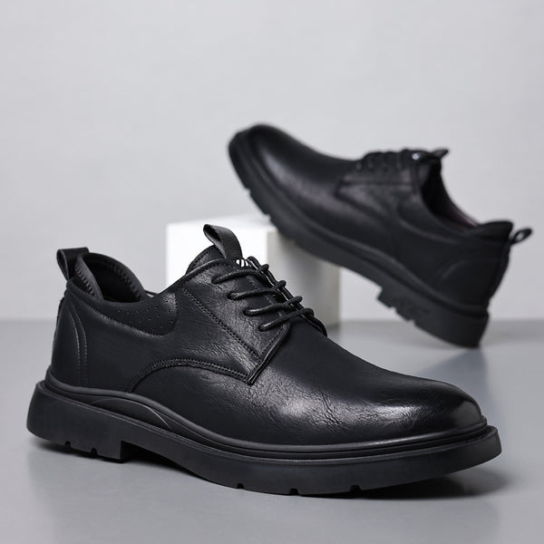 Chaussures haut de gamme en cuir respirant pour homme