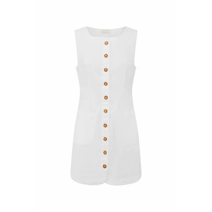 Women’s Casual Cotton-Linen Dress