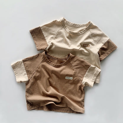 Retro Mori Style 100 Cotton Coat Female Little Kids' T-shirt
